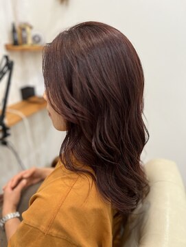 ルヴェール 茜部店(Le Vert) つやつやボルドーカラー