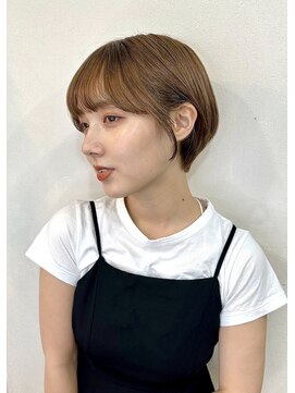 レイラバイアフロート 吉祥寺(Lila by afloat) くびレイヤーグレージュショート20代30代40代似合わせカット