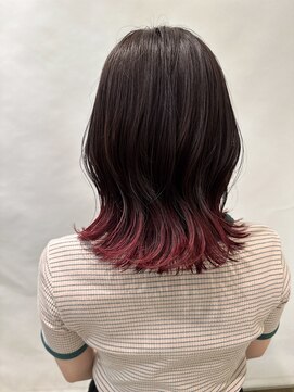 エスアンドエスさかもと イオン高松東店(S&S) 裾カラー/グラデーションカラー/エンドカラー/デザインカラー