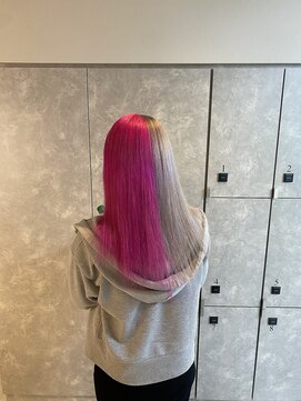 ガルボヘアー 名古屋栄店(garbo hair) #名古屋#栄#プルエクステ#ブリーチ#ツートン#ハイトーン#ギャル