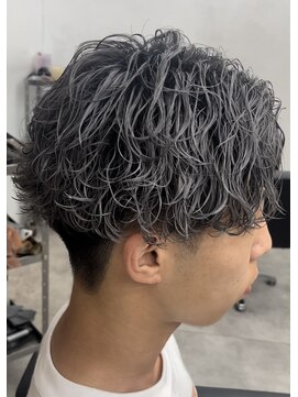 メンズフィール 東梅田店(MENS FEEL) 【標準】波巻きスパイラル×シャドールーツ