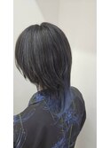 個性ウルフハイライトカラー