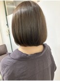 ボブスタイル。