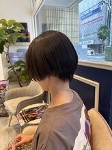 アンソル オブ リシェール(N'SOL of RICHAIR) ショートボブ/ハンサムショート/縮毛矯正/イメチェン/南越谷