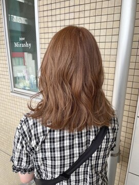 ミラシィ 稲毛(Mirashy) ナチュラル可愛い!オレンジベージュ