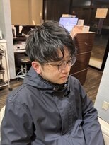 アクトヘアー 大府(Act hair)&nbsp;ニュアンスパーマ風　2wayバング