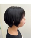 サイドバングショート