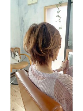 ヌードカラー(NUDE COLOR) 『NUDE COLOR』ひし形ボブ