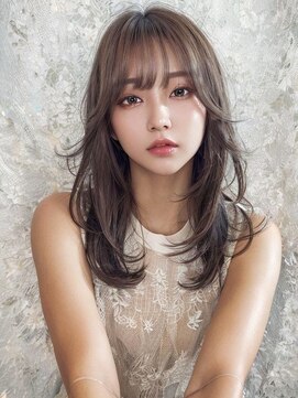 オリンテ バイ レシッド 表参道(orente by rcid) 髪質改善顔まわりレイヤーカットネビージュワンレン