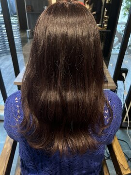 イコウヘアデザイン(icou hair design) ほんのり暖色♪カシスグレージュ