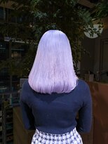 ジルバイジゼル(JILL by GiseL)&nbsp;中世ウルフ/メンズウルフ/ハイトーン/ダブルカラー/ホワイト