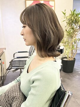 オウル(Owll) ＊ふんわりくびれレイヤーボブ透明感カラー＊