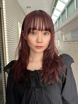 パーク(PAAQ) 暖色カラー/フェイスレイヤー/レイヤーカット/ブリーチなし