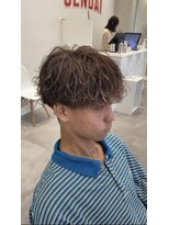 オーシャントーキョー 仙台(OCEAN TOKYO)&nbsp;ツイストスパイラルマッシュ刈り上げツーブロックメンズパーマ