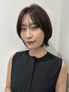 ピークアブー アヴェダ アトレ恵比寿(PEEK-A-BOO AVEDA) 大人ショートボブ/20代30代40代/岡野亘希