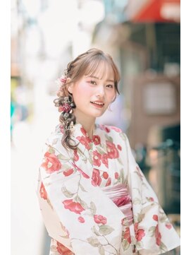 ヘアメイクアンドセットサロン リッコ(Hair make&set salon Ricco) 浴衣ヘアはこれで決まり♪