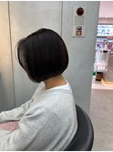 暗めカラー/ボブ/前髪/レイヤー/髪質改善/縮毛矯正