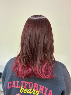 フラット 千葉(Flat.) 裾カラー×ピンク【千葉駅】