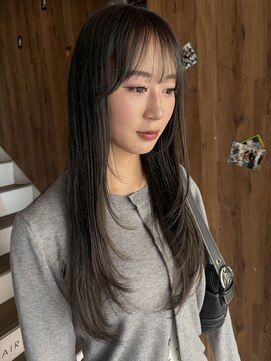 アヴァンス 天王寺店(AVANCE.) ブルーブラック×透明感カラー