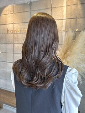 アシアト 名古屋 名駅店(. ...ashiato... .) *ほんのりラベンダーなグレージュカラー*