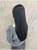ワンホンレイヤー/ミルクティーブロンド/ダークブルー/千葉駅
