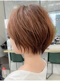 伊勢崎/ショート/ボブ/顔まわりレイヤー/レイヤーカット