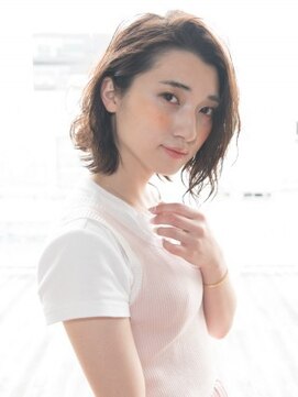 クアトログランシュ ひたちなか店(QUATRO×GranCieux) 【QUATRO】かきあげバングでCOOLに大人ボブ