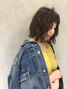 アールヘア ナチュラルアンドオーガニックサロン カジュアルウェーブボブ