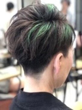 クアトログランシュ ひたちなか店(QUATRO×GranCieux) ☆ツーブロックデザインカラー☆