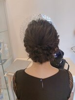ルナメディカルヘアサロン(LUNA) 編み込みルーズアップ