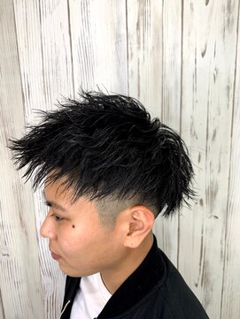 メンズアンダーバーホワイト 南海難波店(Men's _WHITE) メンズツイスパ