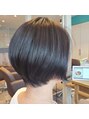 オーブヘアー ユエル 札幌澄川店(AUBE HAIR uel) スタイリング簡単なショートボブもおすすめです