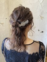ヘアデザイン ノア(Noa)&nbsp;お呼ばれハーフアップ