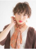 透明感マッシュショート_三軒茶屋_無造作_トリートメント_パーマ