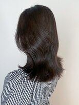 アイティー バイ アルバム 中野店(IT by ALBUM)&nbsp;レイヤーミディ_グレージュカラーボブウルフ_ba401761