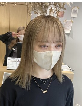 アヴァンス 京橋店(AVANCE) ミルクティベージュ×ローライト