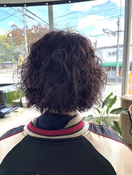 アミーリットルアットタクマ(amie:L at takuma) ミニボブパーマ