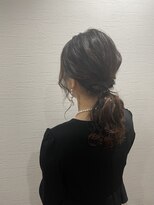 ビスクヘアデザイン(bisq hair design)&nbsp;お呼ばれポニーテール