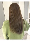 重ねて作る透明感オリーブベージュ