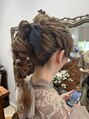 ヘア ヴァーゴ(Hair vago)&nbsp;結婚式・イベントなどのアレンジおまかせください◎