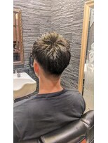プレミアムバーバー 新宿店(PREMIUM BARBER produce by HIRO GINZA)&nbsp;スキンフェード×2ブロック
