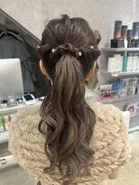 レガシーヘアーデザイン(Legacy hair design)&nbsp;【Rio】☆ハイポニーアレンジ☆天神/今泉