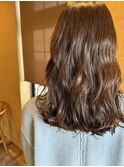 ゆるふわ巻き/ロングヘア/ダメージレスカラー