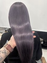 ロウル 渋谷(LOWRL)&nbsp;色落ちまで綺麗なラベンダーカラー/ケアブリーチカラー