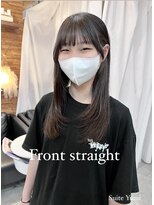スイート ヘアデザイン(Suite HAIR DESIGN)&nbsp;フロントストレート 【stylist：Yumi】