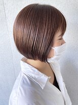 モリオ フロム ロンドン 成増店&nbsp;【morio成増/児玉】ミニボブ　ピンクベージュ