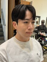 【石山】ナチュラル毛流れコンマヘアダウンパーマ