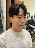 【石山】ナチュラル毛流れコンマヘアダウンパーマ