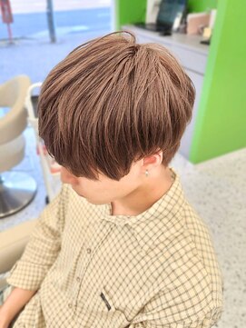 エニフォーイーストハム(Eni for eastham) ショートマッシュ/ブリーチカラー