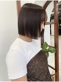 あごラインボブ/ぱつっとボブ/ミニボブ